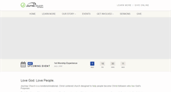 Desktop Screenshot of journeychurchsa.com
