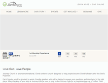 Tablet Screenshot of journeychurchsa.com